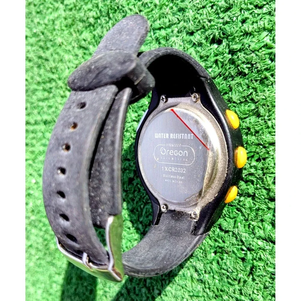 Oregon Scientific IHM80004 Heart Rate/Calorie Counter Quartz Digital Watch EUC